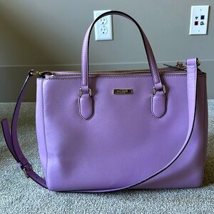 Kate Spade lavender tote